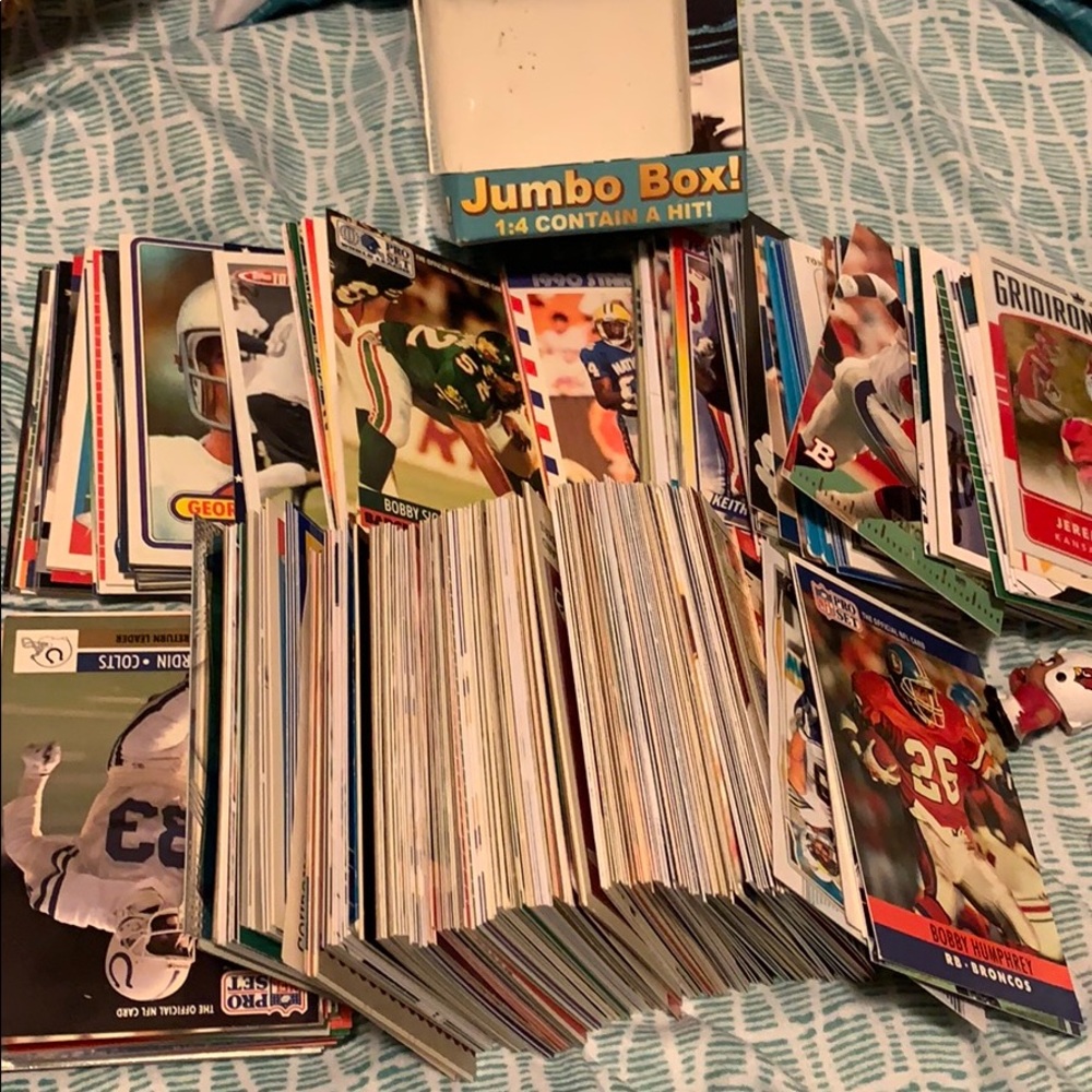 Football cards 300+